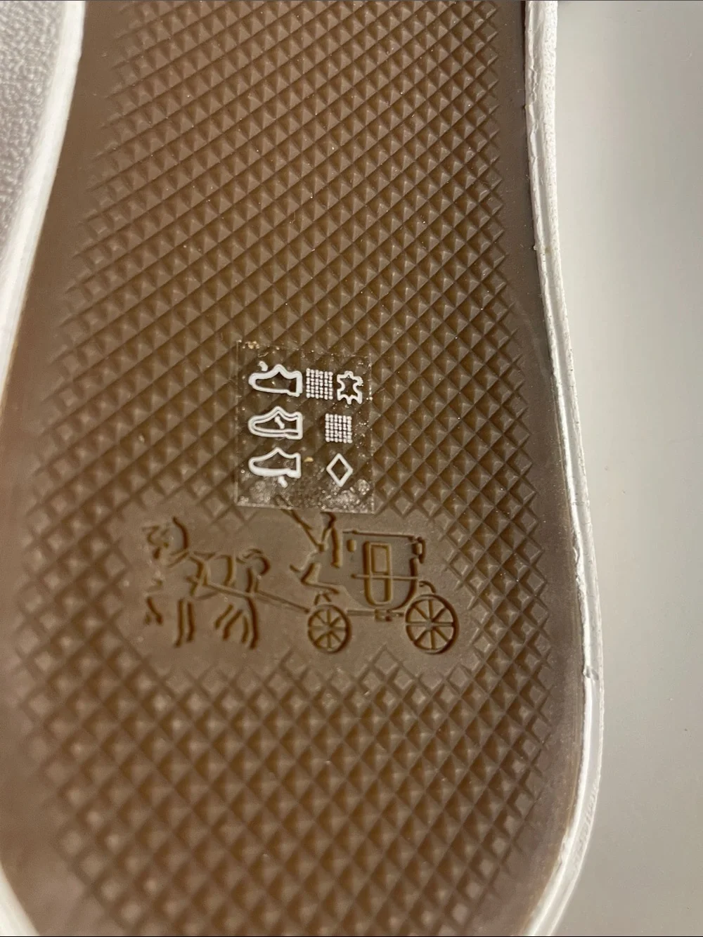 COACH Signature Outline Canvas Empire Low-Top Sneakers (Designer) New In Box! - Picture 3 of 9